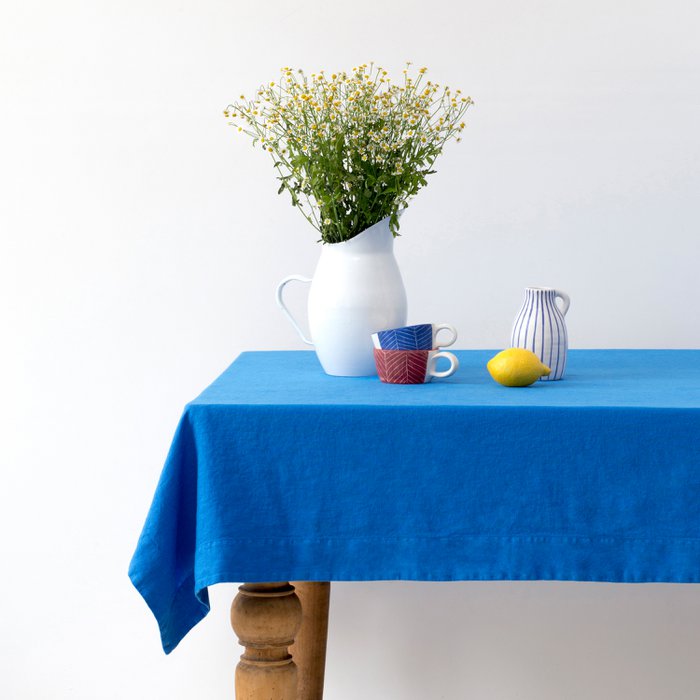 Washed Linen Tablecloth