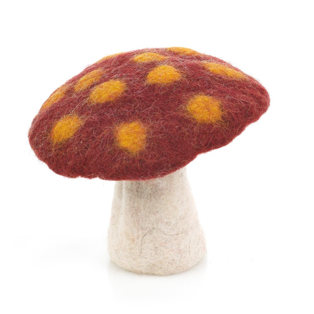 Handmade Toadstools Hanging Felt (Available in 3 colors)