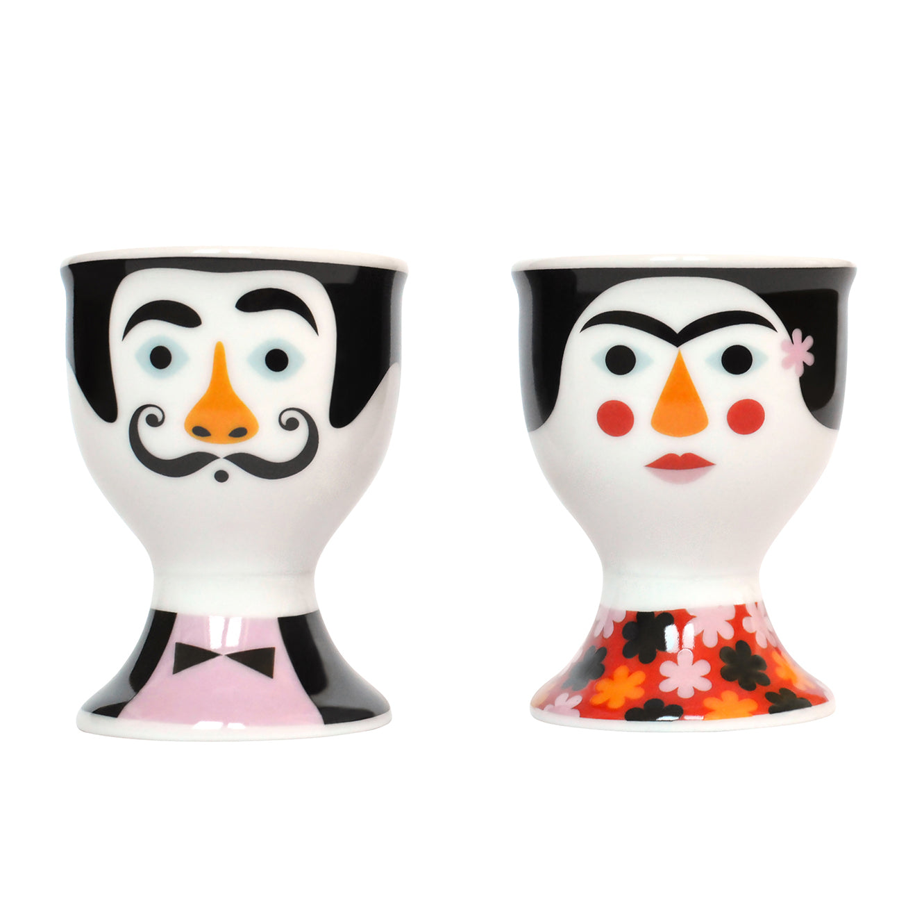 Frida & Salvador Egg Cups (Set of 2)