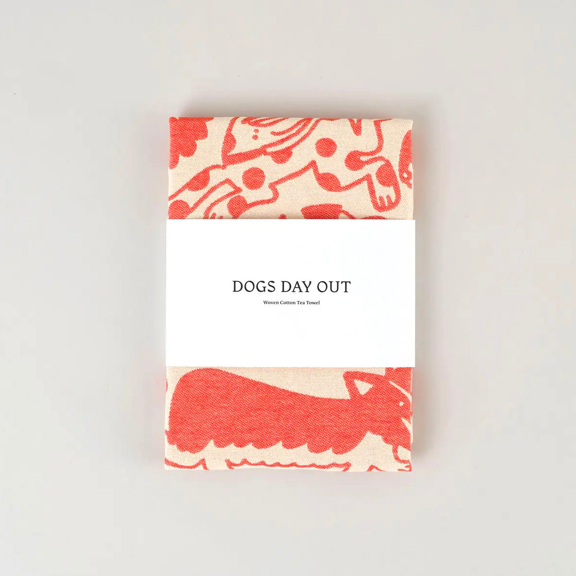 'Dogs Day Out' Tea Towel