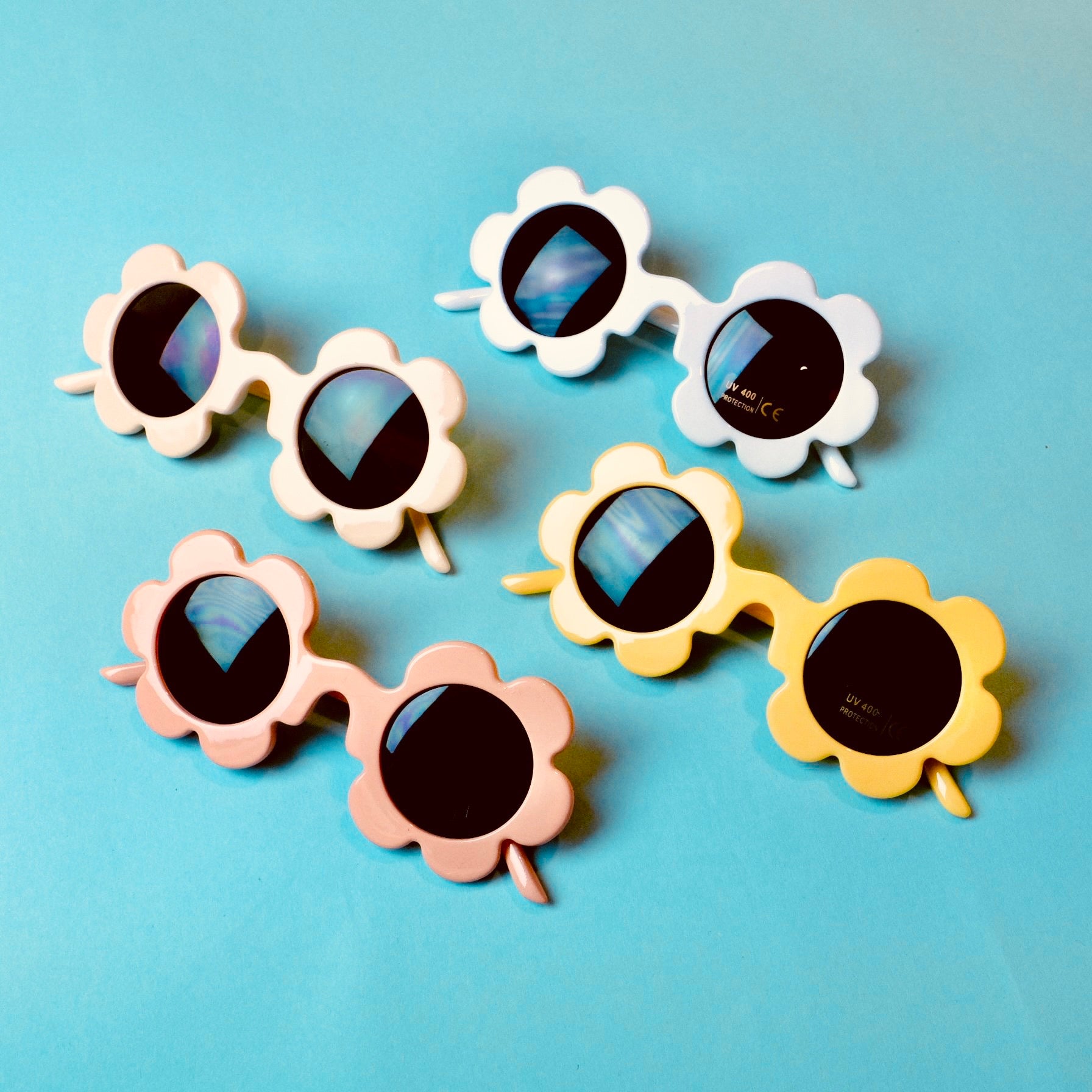 Blumen-Kinder-Sonnenbrille 