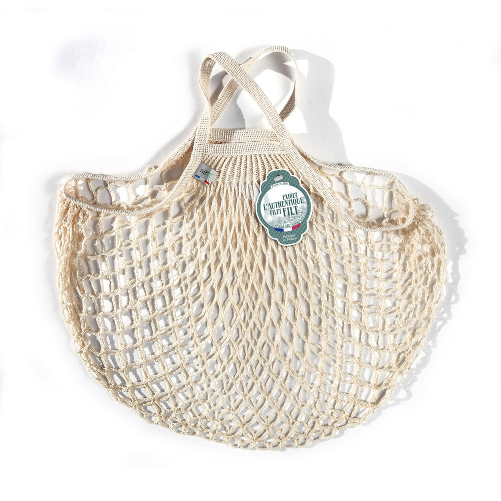 Net bag with short handle