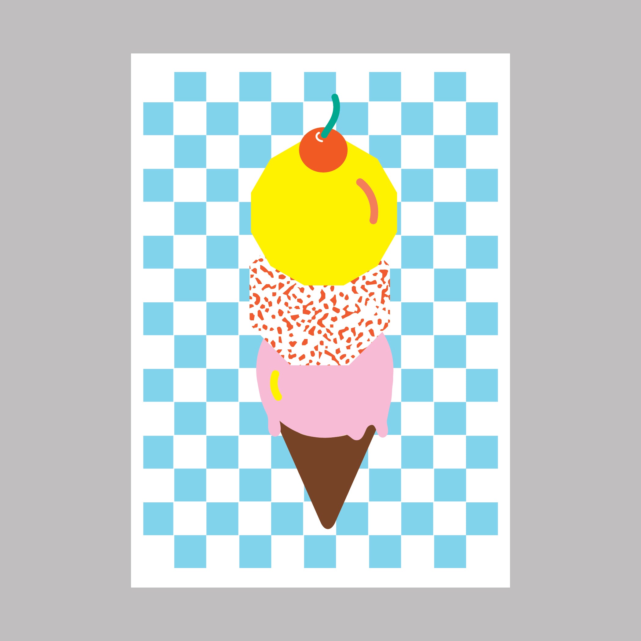 Post a card  - Ice Cream